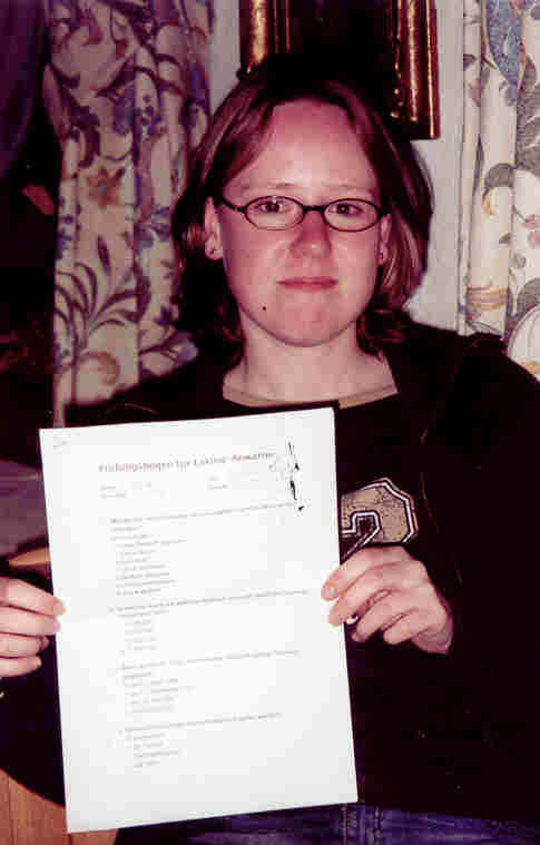 Erfolgreiche Prüfung