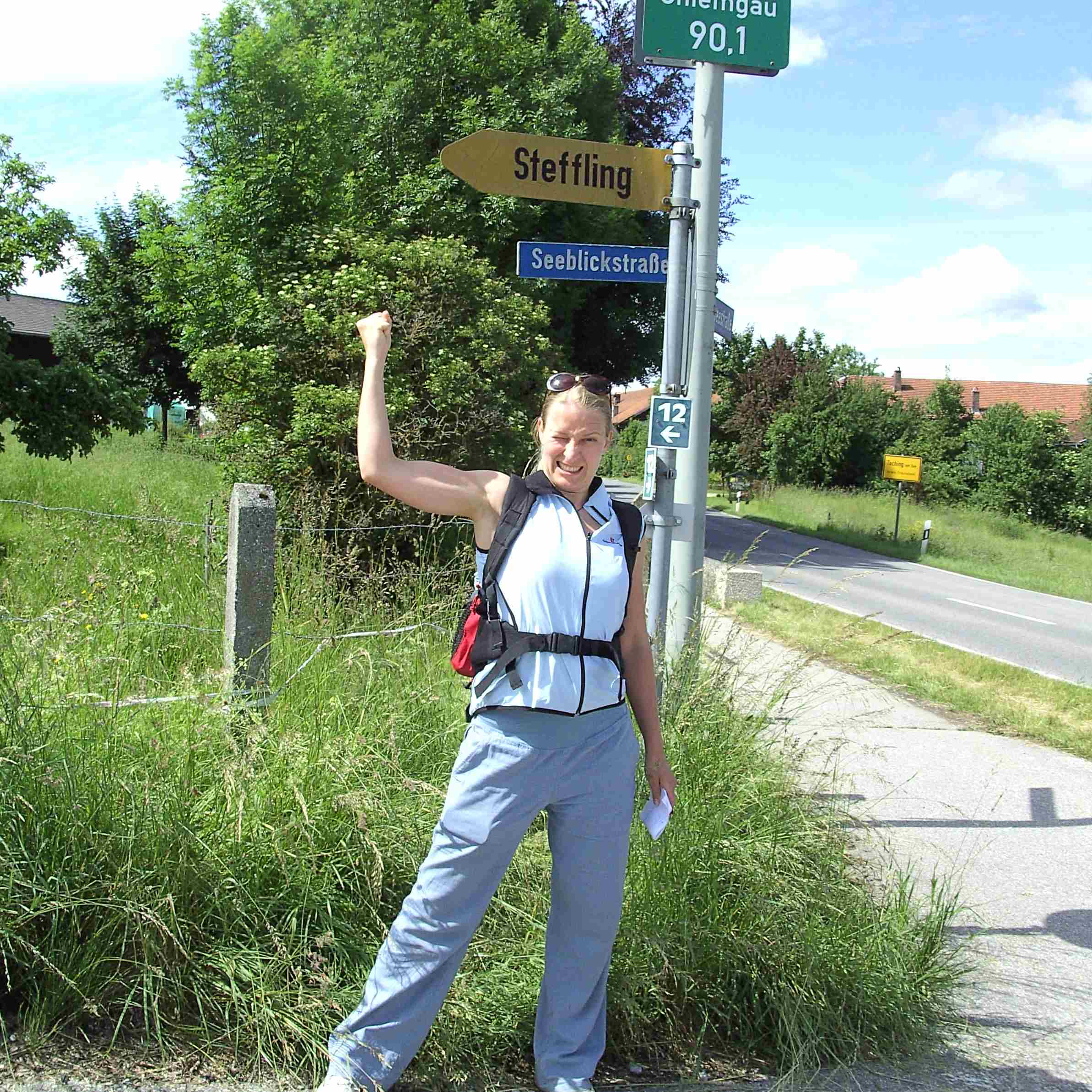 Steffi freut sich über Steffling