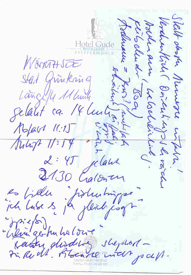 Laking-Bericht von Frau W.