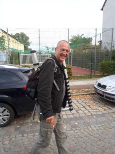 Statutenreiter mit Leiter