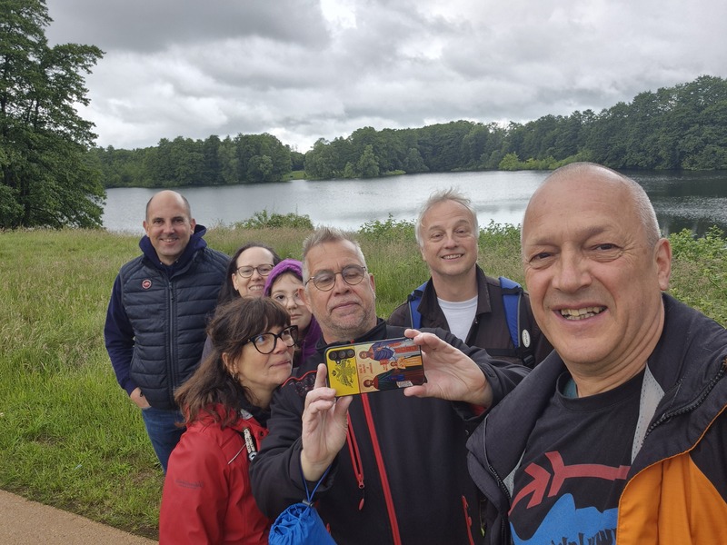 Die Laker haben gute Laune