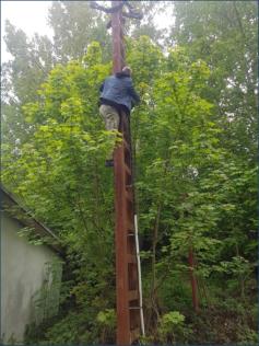 Statutenreiter beim Geocaching