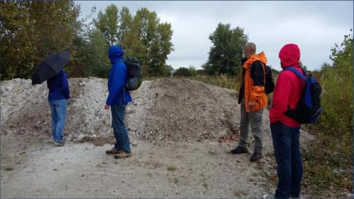 ULF verschwindet hinter einem Hügel